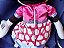 Pelúcia da Minnie rosa Disney que fala (em portugues) acende a fitinha 40cm - Imagem 6