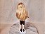 Boneca Hannah Montana /Miley Cyrus , que canta em ingles, 27cm altura -articulação não tão firme na cabeça - Imagem 4