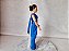 Boneca articulada Mulher Maravilha , Princesa Diana DC comics , vestido azul 30cm , usada, falta espada - Imagem 5