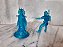 Miniatura figura holográfica da princesa Amidala e Boba Fett  8 e 7,5 cm de altura da Guerra nas Estrelas LFL 2007 - Imagem 3