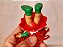 Mini bonecas vintage Cabbage Patch Kids CPk, ajudando de papai Noel de 1994 e outra segurando presente de 1992 coleção McDonald's.  7cm - Imagem 7
