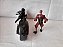 Figura de ação foot soldier (11  cm)  na sua moto dragão incompleto  col. Tartarugas ninja ,23cm de comprimento e 11 cm de altura - Imagem 10