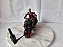 Figura de ação foot soldier (11  cm)  na sua moto dragão incompleto  col. Tartarugas ninja ,23cm de comprimento e 11 cm de altura - Imagem 6