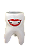 Porta Escovas Dente Molar - Imagem 1