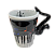 Caneca Musica Alça de Saxofone Preta Amassada - Imagem 1