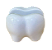 Porta Cartões de visita em forma de dente cor  Branco - Imagem 1