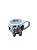 Caneca Vaquinha Mini Porcelana 100 ML Para Café Moo. - Imagem 1