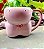 Caneca Bolacha Biscoito Natal Rosa - Imagem 1