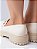 Loafer Off White com detalhe Frontal Dourado - Imagem 5