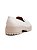 Loafer Off White com detalhe Frontal Dourado - Imagem 8