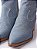 Bota Western Jeans Claro com Detalhes Pesponto - Imagem 4