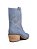 Bota Western Jeans Claro com Detalhes Pesponto - Imagem 8