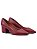 Scarpin Lia Marsala Salto Bloco Médio - Imagem 4