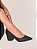 Scarpin Lia Preto Salto Bloco Médio - Imagem 5