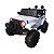 Mini Carro Elétrico Infantil Branco 12V C/ Controle 3W0288BR Import Way - Imagem 3