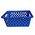 Cesto Organizador Pequeno 800 ML Azul 16x12x6cm 1908 Ercaplast - Imagem 1
