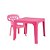 Mesinha Kids Infantil Rosa 53x46 Cm Mor - Imagem 5