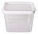 Pote Para Alimentos Quadrado 1.910 ML 17x15x12 Cm - Imagem 1