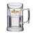 Caneca Copo Térmico Em Acrílico Com Gel Congelador 300 ML Sanremo - Imagem 1