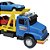 Caminhão Cegonha Truck Com Frota de Carrinhos 497 Lider Brinquedos - Imagem 2