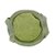 Cesto Cestinho Organizador Multiuso Poliéster Verde 16x16CM - Imagem 3