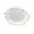 Folha Decorativa Cristal Para Servir Leaf 20,5x17x2,5cm Lyor - Imagem 1