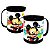 Caneca Divertida Mickey 360Ml Com Anel Giratório 014468 Plasútil - Imagem 2