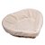 Cesta de Fibra Natural C/Forro Poliéster Coração 26x26,5x8cm - Imagem 4