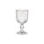 Taça Para Água e Vinho De Vidro Borda Dourada 370ML 6 Peças - Imagem 2