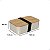 Marmiteiro De Fibra de Bambu Bege Porta Mantimentos 900ml - Imagem 3
