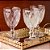 Conjunto 6 Taças Para Água Suco Diamond Fio Ouro 325ml - Imagem 3