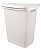 Cesto de Roupas Juta Branco 45 Litros Com Tampa 43x35x52CM - Imagem 1