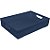 Organizador de Armário Multiuso Decorativo A4 Juta Azul 5,2L - Imagem 2