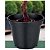 Kit Com 6 Vasos Para Plantio P09 250 ml Preto Injeplastec - Imagem 3