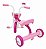 Triciclo Motoca Infantil Menina You Girl Rosa Buzina Nathor - Imagem 3