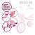 Triciclo Motoca Infantil Menina You Girl Rosa Buzina Nathor - Imagem 6