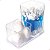 Kit 3 Pçs Organizador Multiuso Transparente Encaixe BPA free - Imagem 2