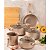 Conjunto De Panelas Sartin Cook Champanhe 5 Pçs Cerâmica - Imagem 5