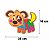 Quebra Cabeça Infantil Cachorro 2,5mm MDF 9 pçs 27x16 cm - Imagem 4
