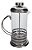 Cafeteira Prensa Francesa Moderna de Inox e Vidro 600ML - Imagem 1