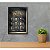 Quadro Porta Tampinhas P em MDF Tipos de Copos 28x22x5 CM - Imagem 3
