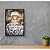 Quadro Porta Tampinhas Em Madeira MDF Copo Cerveja 22x28x5Cm - Imagem 3