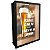 Quadro Porta Tampinhas Em Madeira MDF Copo Cerveja 22x28x5Cm - Imagem 1