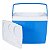Caixa Térmica Azul Cooler Alimentos Bebidas 19 Lts 24 Latas - Imagem 6