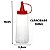 Conj 3 Bisnagas Transp. 200ml Catchup, Maionese Mostarda - Imagem 3
