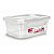 Caixa Retangular Linha Gourmet C/ Travas Transparentes 750 ml - Imagem 1