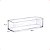 Kit 4 Organizadores Multiuso Transparente C/ Encaixe 36,5Cm - Imagem 2