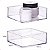 Kit 5 Organizadores Multiuso Transparente C/ Encaixe 36,5Cm - Imagem 6