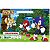 Livro Blocão de Colorir Sonic Colorindo a Turma 24 Páginas - Imagem 1