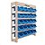 Estante Organizadora Gaveteiro 25 Gavetas N°3 Azul 60x65cm - Imagem 1